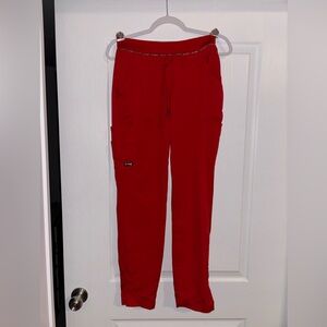 Grey's Anatomy Red Cargo Pants